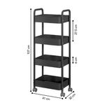 Carrito-Organizador-4-Niveles-con-Ruedas-Multiusos-para-Baño-Cocina-Negro-JY8