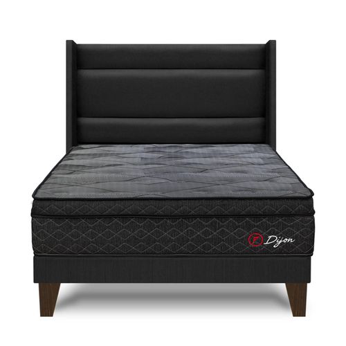 Dormitorio Europeo Dijon Queen Gris
