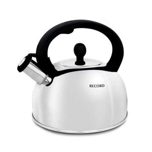 Tetera Record Gia Plus Acero Inoxidable 2.5L – Pito Silbador (JYA)