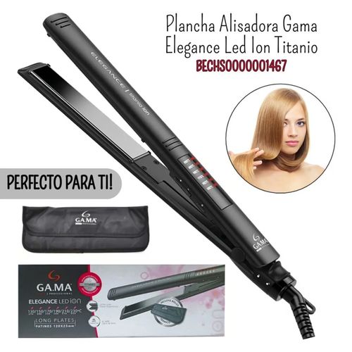 Alizador Elegance Led Titanio 220V Gama BECHS0000001467