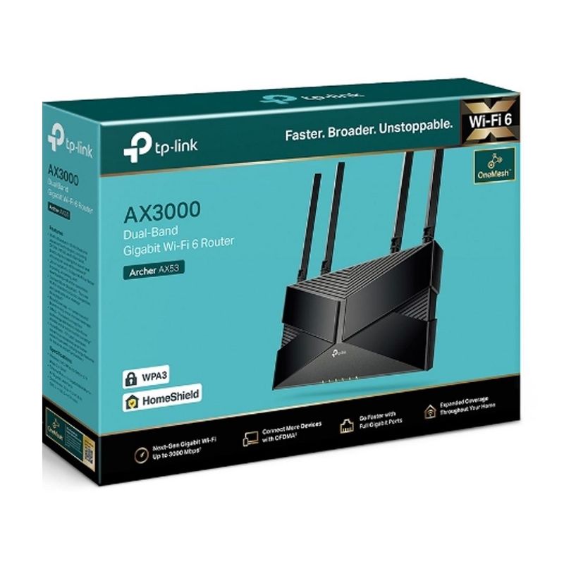 TP-Link---Router-Archer-AX53-Wi-Fi-6-Gigabit-OneMesh-AX3000
