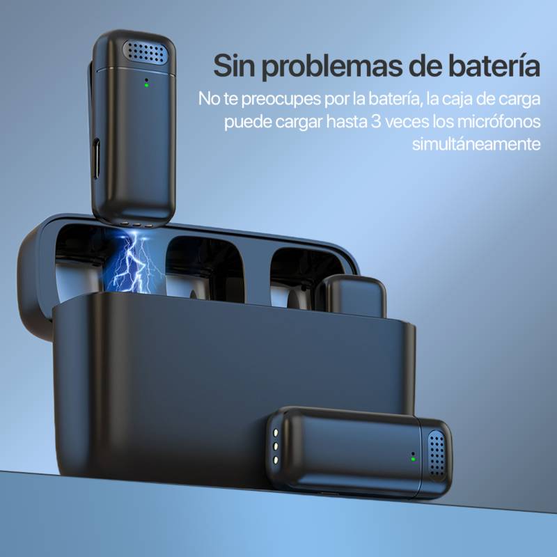 Microfono-Inalambrico-Dual-con-Case-de-Carga-para-Iphone---K13