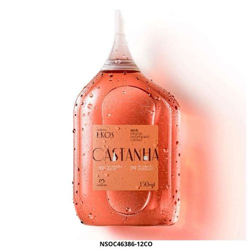 Colonia Natura Ekos Castaña Femenina Repuesto 150 ml