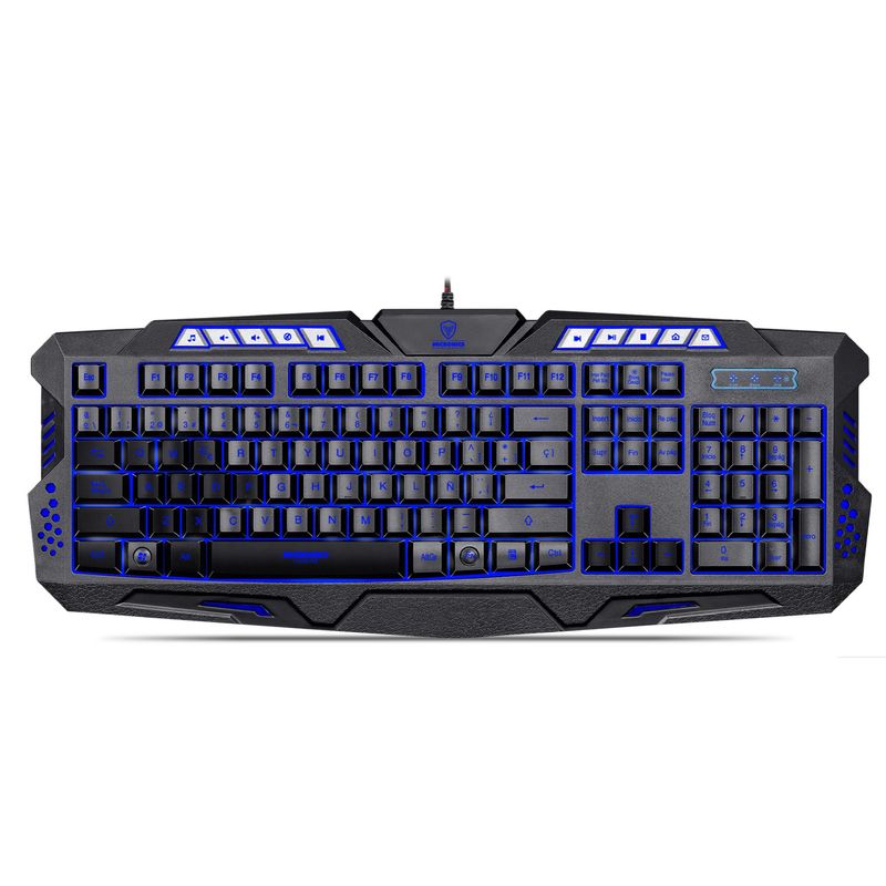 TECLADO-GAMER-MICRONICS-K701T-LED-USB-LUMIERE