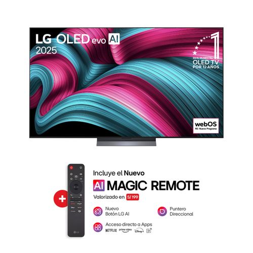 Televisor LG OLED77C5PSA 77" 4K OLED WebOS ThinQ AI