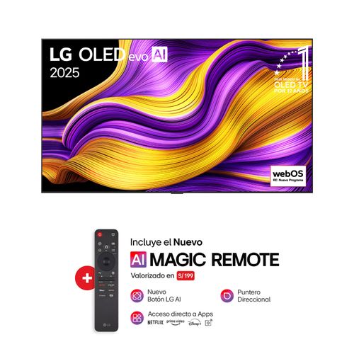 Televisor LG OLED55G5PSA 55" 4K OLED WebOS ThinQ AI