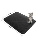 Alfombra-Doble-Capa-Gris-para-Arenero-de-Gato-