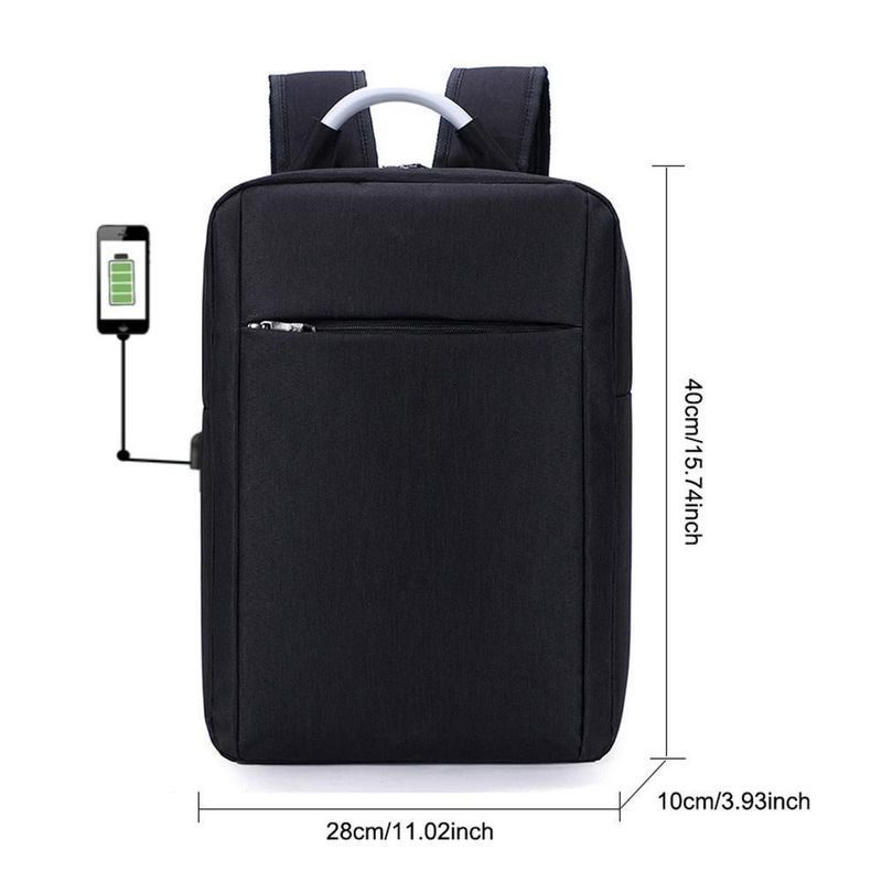 Mochila-Antirrobo-Impermeable-Porta-Laptop-Con-Usb-Azul