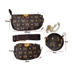 Cartera-Bolso-Monedero-3-en-1-Marron