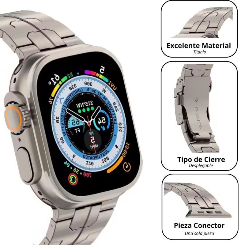 Correa-de-Titanio-para-Apple-Watch-Ultra-1-Ultra-2-Iron-Man-Matte