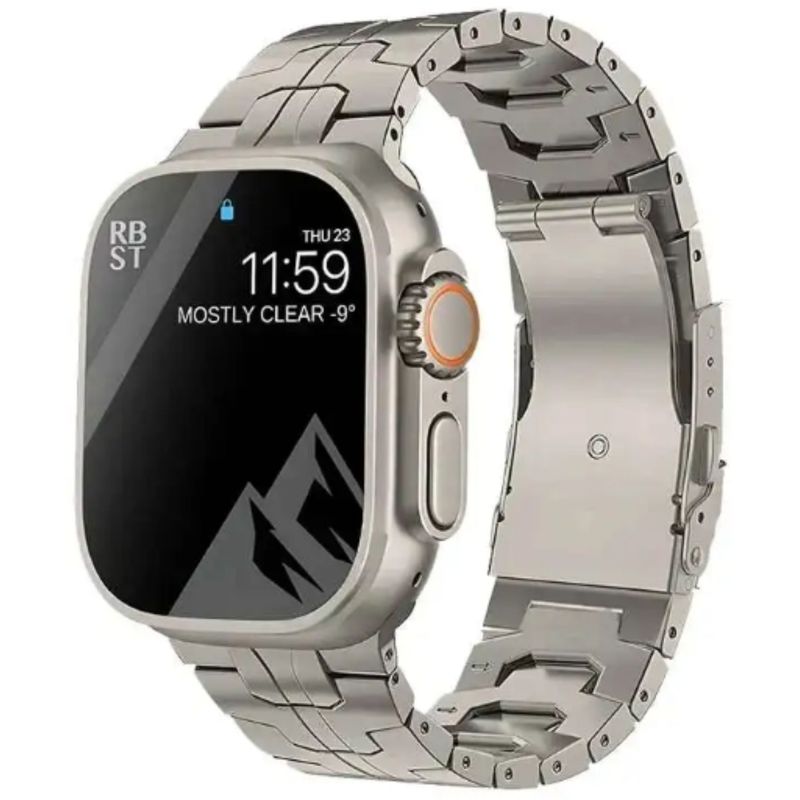Correa-de-Titanio-Iron-Man-para-Apple-Watch-Ultra-1-Ultra-2-Semi-Brillante