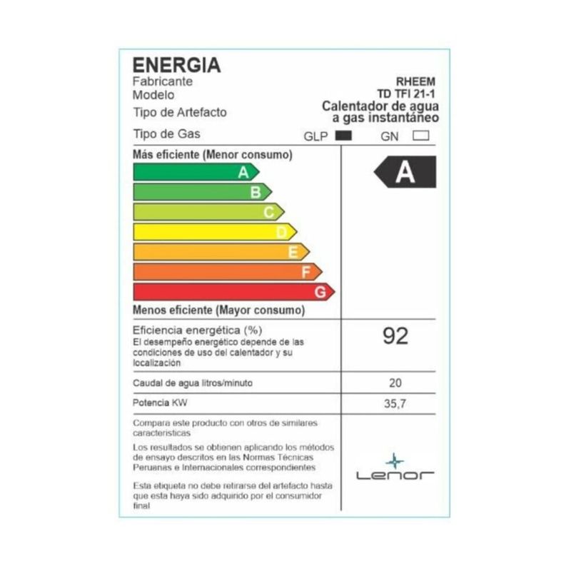 TERMA-A-GAS-21L-GLP-RHEEM-TIRO-FORZADO