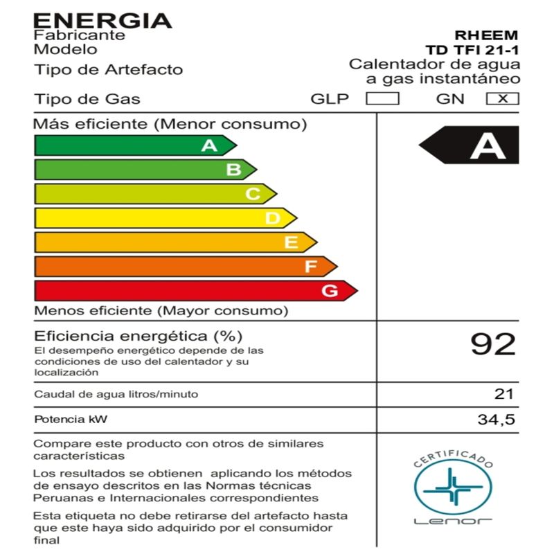 TERMA-A-GAS-21-L-GN-RHEEM-TIRO-FORZADO