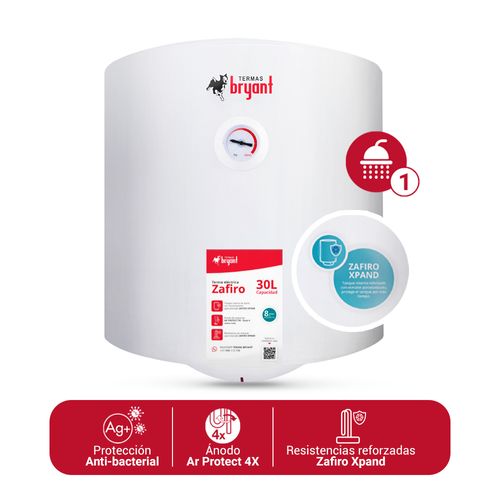 TERMA ELÉCTRICA 30 L BRYANT ZAFIRO