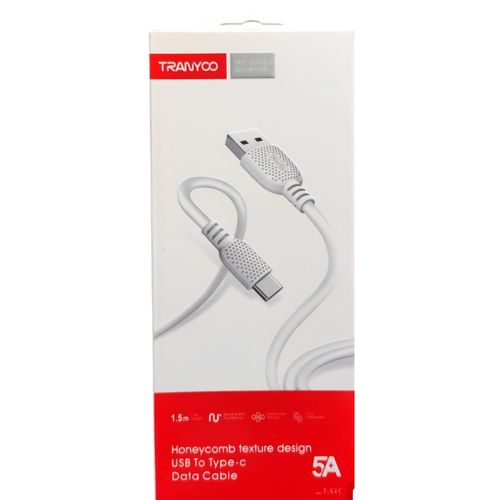 Cable Tipo USB-C Tranyoo 1m.