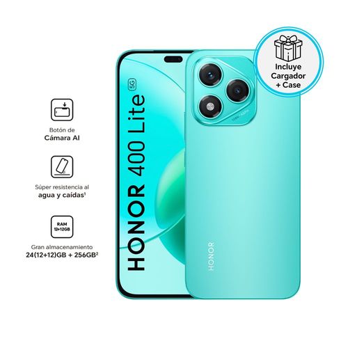Celular Honor 400 Lite 12GB RAM 256GB Marrs Green