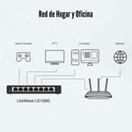 TP-Link---Switch-LS108G-LiteWave-con-8-Puertos-Gigabit