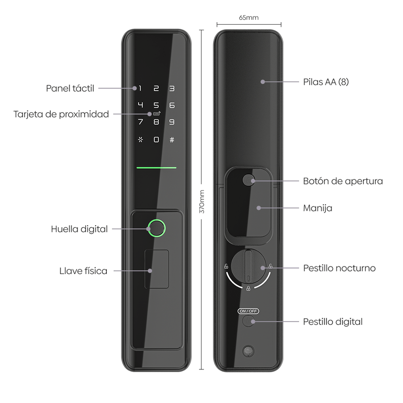 Cerradura-Inteligente-Wifi-Nexio-G3-Plus-Negro