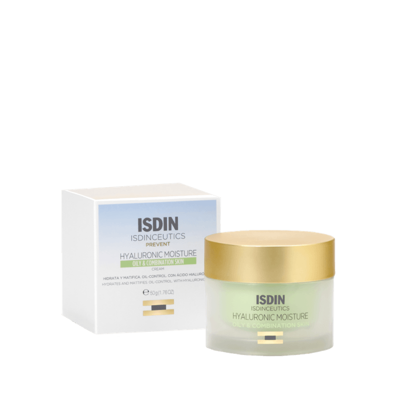 Pack-Isdin-Isdinceutics-Hyaluronic-Moisture-para-Piel-mixta-a-Grasa---Refill---Crema-Hidratante-Con-Acido-Hialuronico