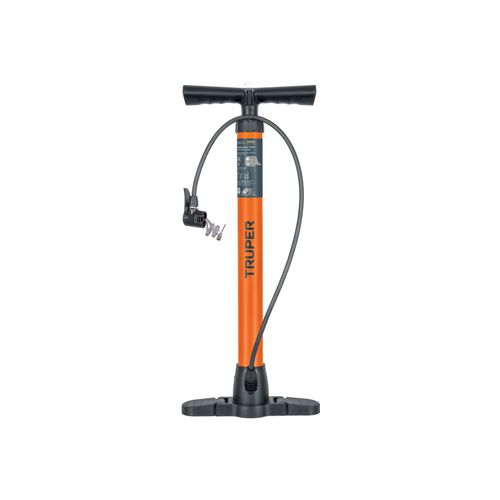 Inflador Grande Manual 100PSI Truper BOM-TR