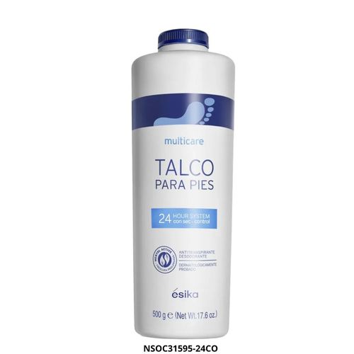 Talco Multicare Esika para Pies 500 g