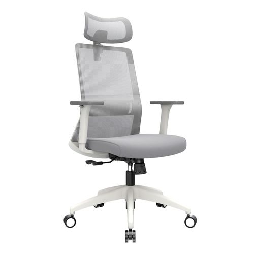 Silla De oficina Ergonómica Reclinable Presidente Italiana Twist Gris Ofideas