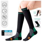 Medias-de-Compresion-para-Varices-Faja-de-Pantorrilla-Arco-Talon-L-y-XL