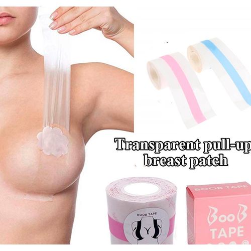 Cinta transparente de realce de pecho para mujer