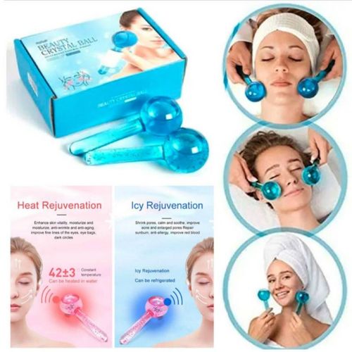 Masajeador Facial Reduce Ojeras Acne y Arrugas Ice Globe Skincare