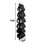Organizador-Colgador-de-Zapatos-para-Closet-Zapatera-Colgante-Negro-019C