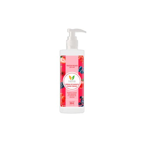 Crema de Manos con Extracto de Frutos Rojos 240ml Vena