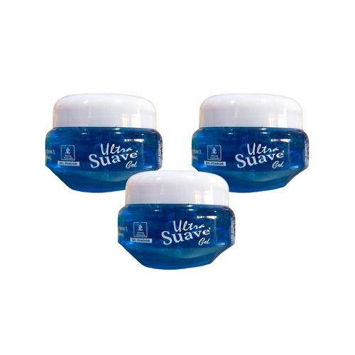 Gel Fijador de Cabello Azul 160g Ultra Suave Vena 3 und