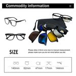 Lentes-De-Montura-Imantados-Magneticos-5-En-1---Estuche