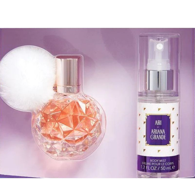 Set-Perfume-30-ml---Colonia-Body-Mist-50-ml-Ari-by-Ariana-Grande