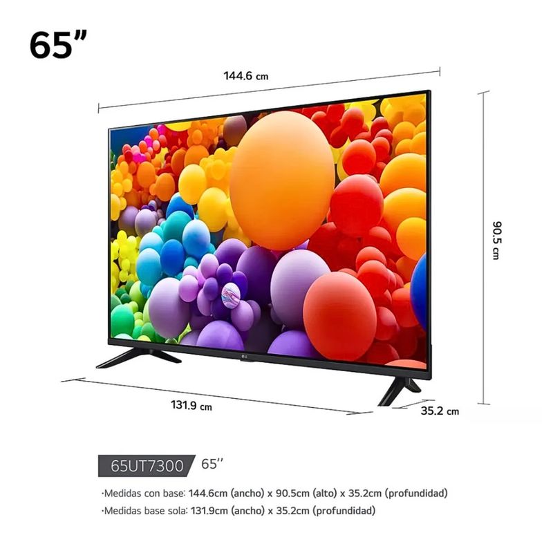 Televisor-LG-65--Smart-Tv-4K-UHD-Thinq-Ai-65UT7300-Modelo-2024