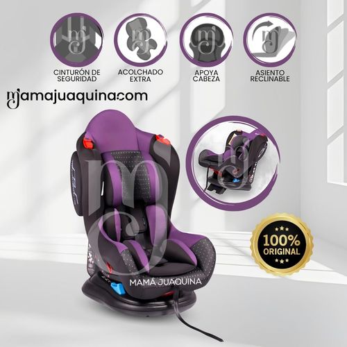 SILLA DE AUTO EBABY «CONETA» MORADO