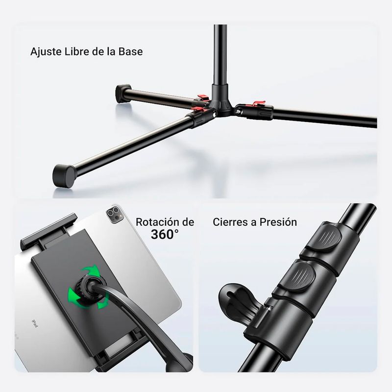Soporte-Tripode-Dual-2-en-1-Ugreen-LP585-para-Tablet-iPad-Smartphones