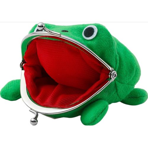 MONEDERO DE SAPO - MODELO DE NARUTO - COLOR VERDE