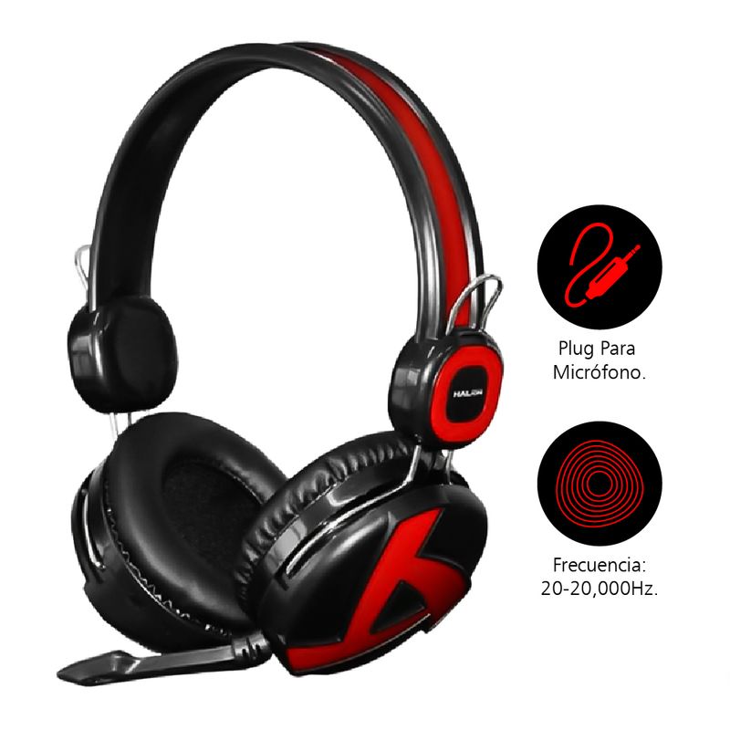 Auricular-Para-pc-Halion-Ha-211-Rojo