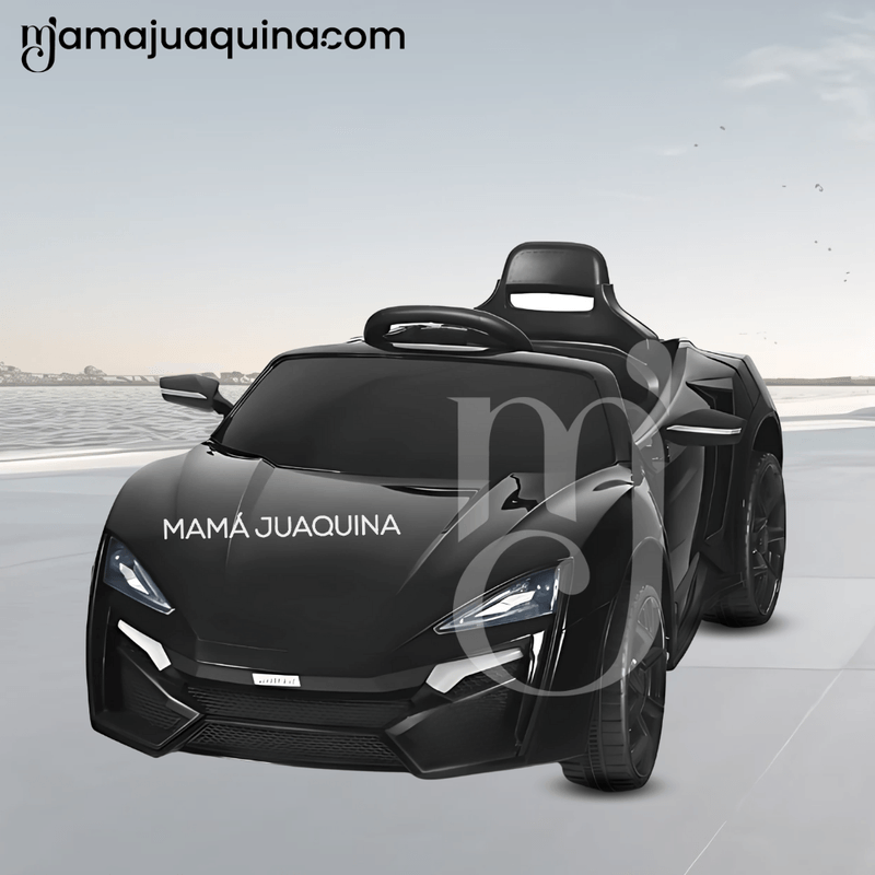Carro-a-Bateria-Infantil-«MURCIELAGO»-Licensed-Negro