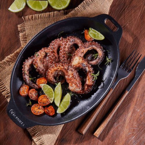 Bandeja Ovalada 29 X19 Cm Esmaltada - Victoria   - MEGA IMPORT