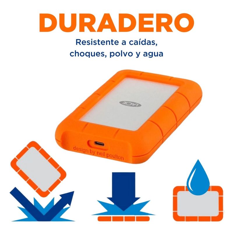 Disco-duro-externo-LaCie-Rugged-USB-C-4TB