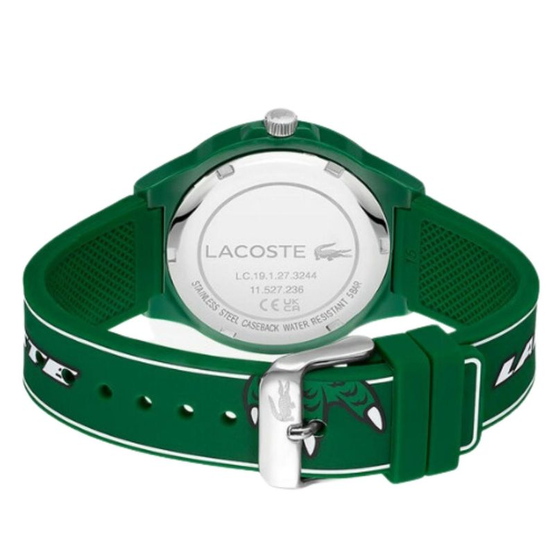 Reloj-Unisex-Neocroc-Lacoste-con-Correa-de-Silicona---Verde