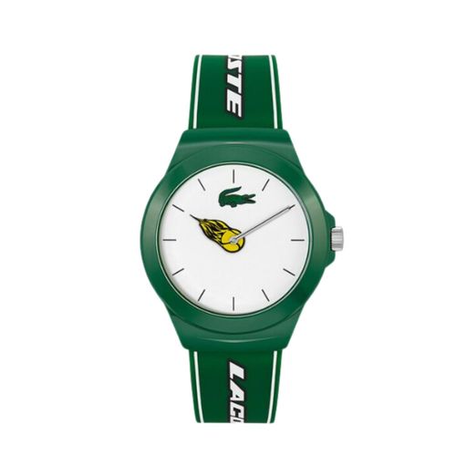 Reloj Unisex Neocroc Lacoste con Correa de Silicona - Verde