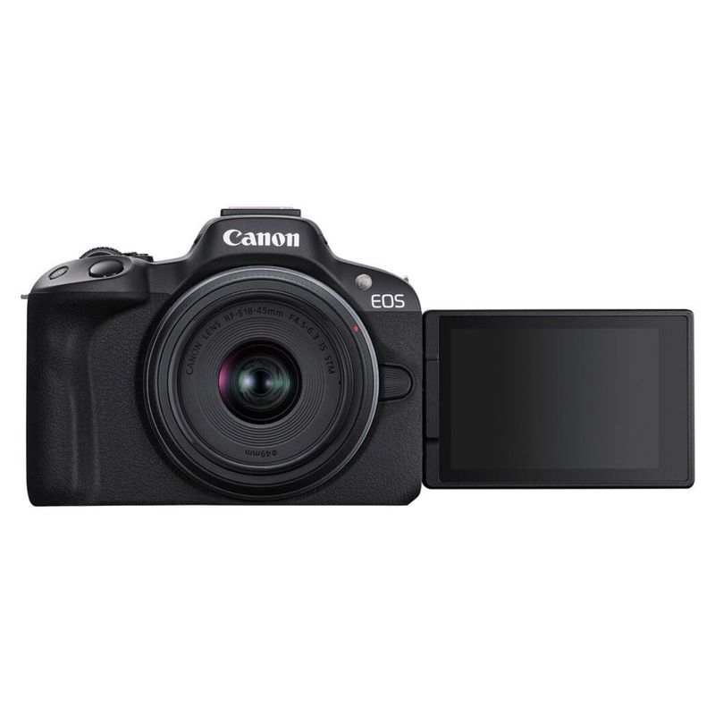 Camara-Mirrorless-EOS-R50---Lente-RF-S-18-45mm---Kit-Basico
