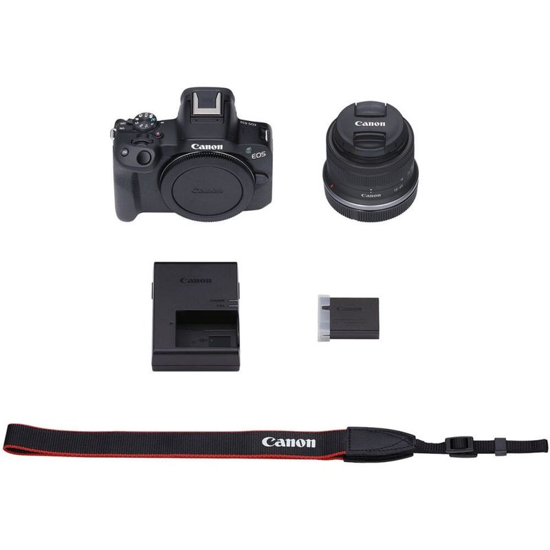 Camara-Mirrorless-EOS-R50---Lente-RF-S-18-45mm---Kit-Basico