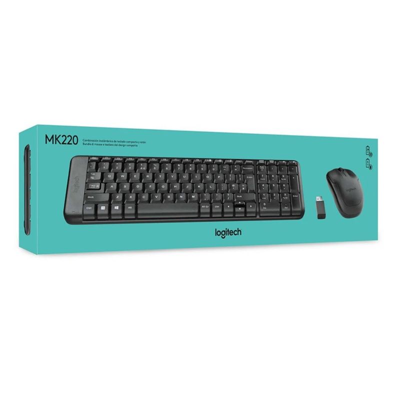 Logitech---Kit-Teclado---Mouse-Inalambrico-MK220