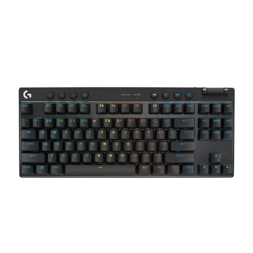Logitech G - Teclado Pro X TKL Lightspeed Switch Brown - Negro
