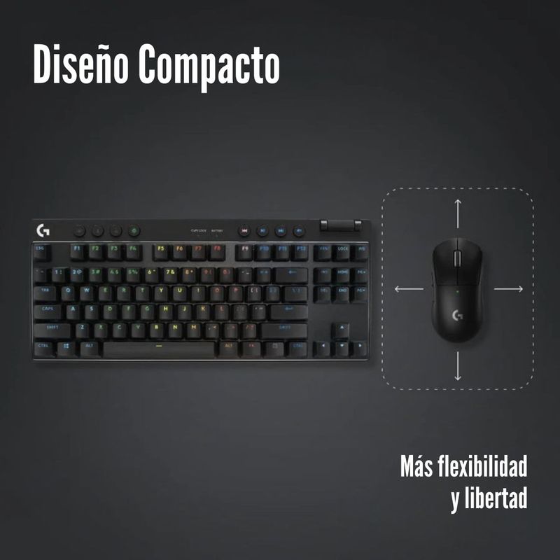 Logitech-G---Teclado-Pro-X-TKL-Lightspeed-Switch-Brown---Negro