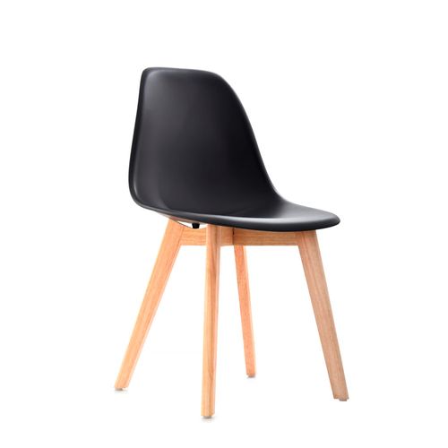 Silla De Comedor Diseño Eames II Negro Ofideas